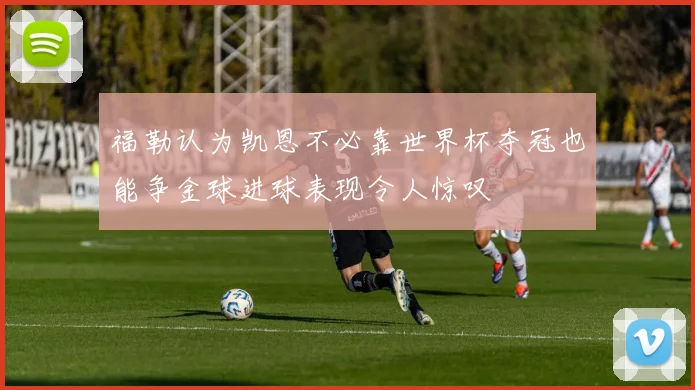 福勒认为凯恩不必靠世界杯夺冠也能争金球进球表现令人惊叹